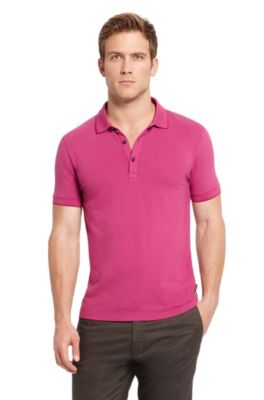 'Forli' | Slim Fit, Stretch Cotton Polo Shirt