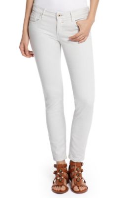 'Lunja 1' | Stretch Cotton Capri Jeans