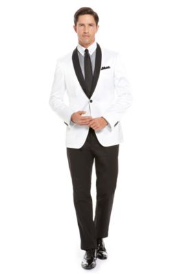 BOSS Black Contrast Lapel Tuxedo Jacket