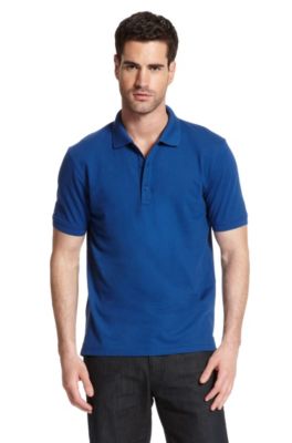 'Nono ' | Slim Fit, Stretch Cotton Polo Shirt
