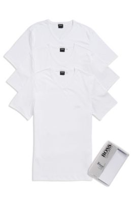 3-Pack Classic V-Neck T-Shirt, White