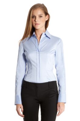 Solid Cotton 'Bashina' Blouse