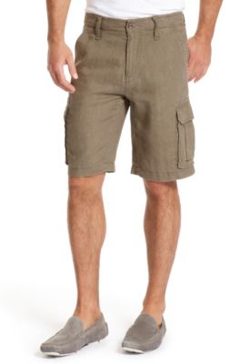Regular Fit Cargo 'Crew-W' Shorts, Dark Brown