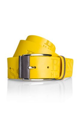 'Millow' | Perforated Leather Belt