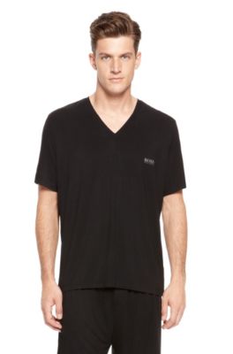 'Shirt' | Micromodal-Blend V-Neck T-Shirt