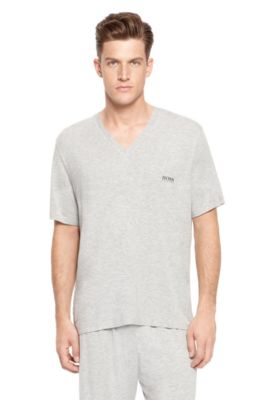 'Shirt' | Micromodal-Blend V-Neck T-Shirt