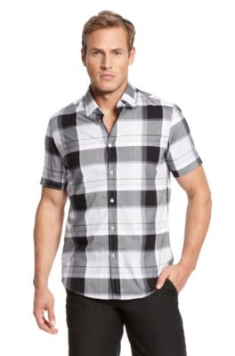 'Bastiano' Button Down Shirt, Black