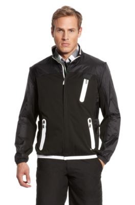 Water/Wind Resistant 'Juck' Jacket, Black