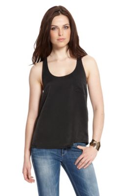 Cotton and Silk-blend 'Kabella-D' Tank Top