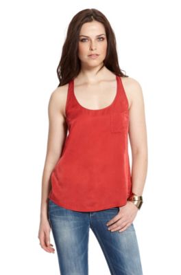 Cotton and Silk-blend 'Kabella-D' Tank Top