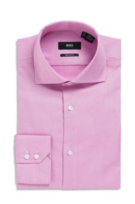 Regular Fit Spread Collar 'Gerald' Dress Shirt