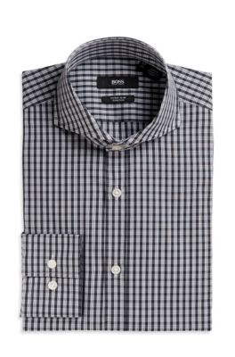 Slim Fit Spread Collar 'Jaron' Dress Shirt