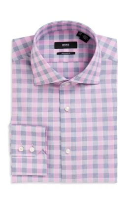 Regular Fit Spread Collar 'Gerald' Dress Shirt