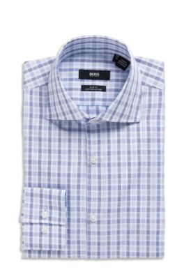 Slim Fit Spread Collar 'Jaron' Dress Shirt