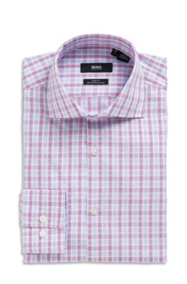 Slim Fit Spread Collar 'Jaron' Dress Shirt