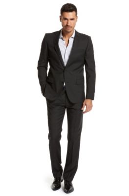 Slim Fit &lsquo;Aiko1/Heise&rsquo; Suit, Black
