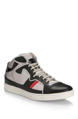 Mid-Cut Leather 'Toven' Shoe, Open White