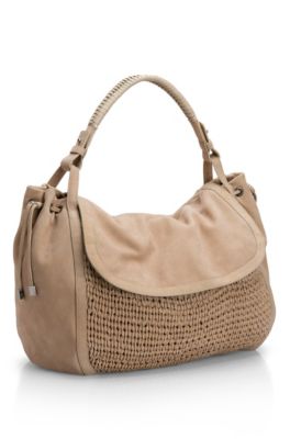 Top Handle Crocheted Satchel &lsquo;Helinda&rsquo; Bag