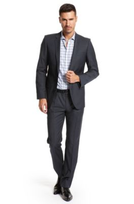 Slim Fit &lsquo;Aiko1/Heise&rsquo; Suit, Dark Blue