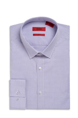 Slim Fit Modified Spread Collar 'EverettX' Dress Shirt