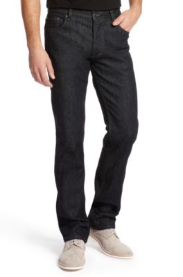 Slim Fit Straight Leg 'Hugo 677/8' Jean, Dark Blue