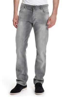 Regular Fit Straight Leg 'Hugo 677/8' Jean, Silver