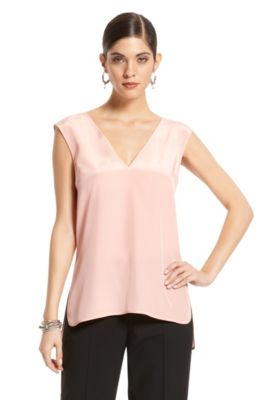 Sleeveless Silk 'Ibela' Top