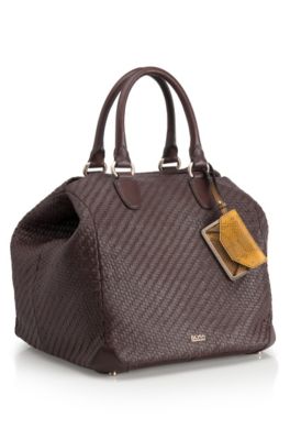 Top Handles Lambskin Leather Shopper 'Myrin-I' Bag