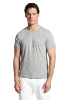 Solid 'Tee' T-Shirt, Light/Pastel Grey