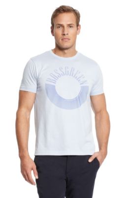 Logo Print 'Tee 2' T-Shirt, Bright Purple