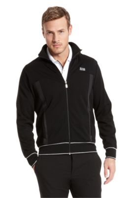 Contrast-detailing &lsquo;Skoot&rsquo; Track Jacket, Black