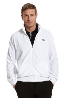 Contrast-detailing &lsquo;Skoot&rsquo; Track Jacket, White