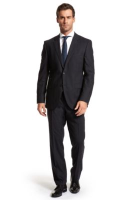 Modern Fit Virgin Wool 'Hour/Sharp' Suit, Dark Blue