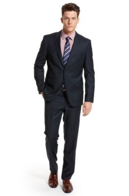 Modern Fit &lsquo;The Sweet/Sharp&rsquo; Suit, Dark Blue