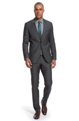 Extra Slim Fit &lsquo;Ryan/Win&rsquo; Suit, Dark Grey
