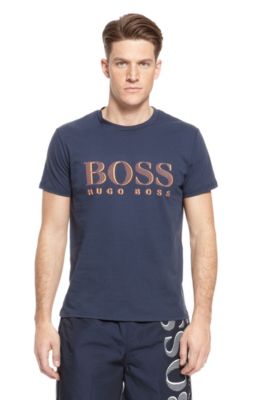 'Logo T-Shirt' | Cotton Sunscreen T-Shirt