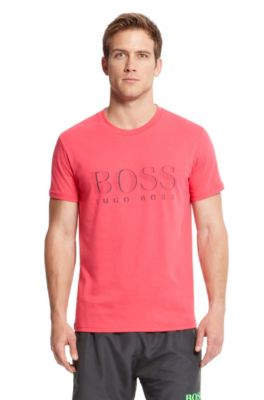 'Logo T-Shirt' | Cotton Logo T-Shirt with SPF