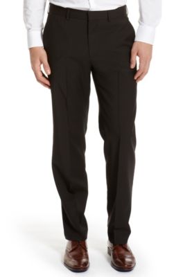 Regular Fit Pure Wool 'Parkway1' Dress Pant