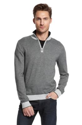 Slim Fit Stand-Up Collar 'Galanto' Sweater