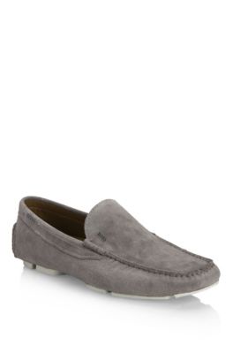 'Drefin' | Suede Loafer, Medium Grey