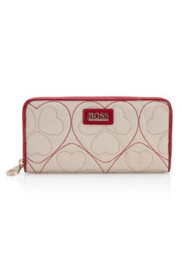 Lambskin Leather 'Adelyne' Long Wallet