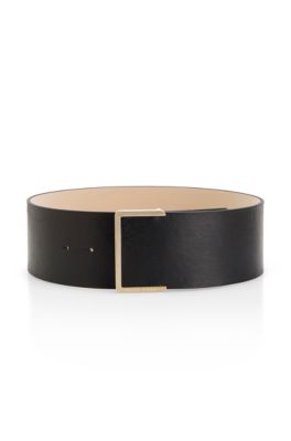 Leather &lsquo;Jayla&rsquo; Belt, Black