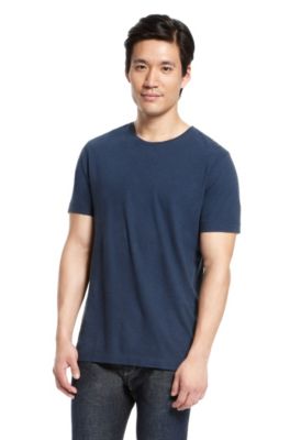 Round Neck 'Terni 75' T-Shirt, Open Blue
