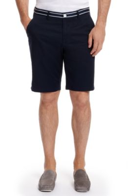 'Clyde' | Regular Fit, Cotton Shorts