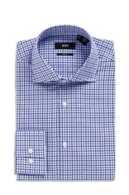 Slim Fit Spread Collar 'Jaron US' Dress Shirt