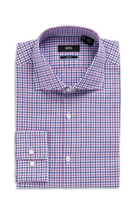 Slim Fit Spread Collar 'Jaron US' Dress Shirt
