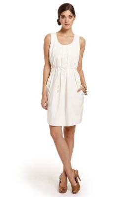Drawstring Cotton &lsquo;Girelly&rsquo; Shift Dress