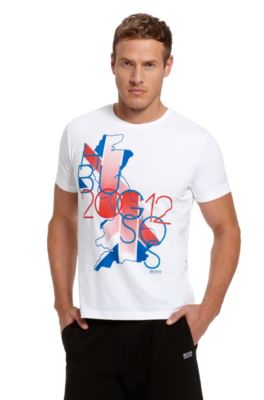 Cotton 'Teeox 5' T-Shirt, White