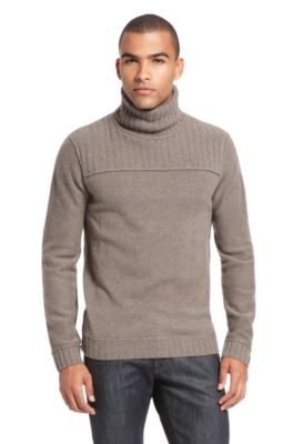 'Kaan&rsquo; | Virgin Wool Ribbed Turtleneck Sweater