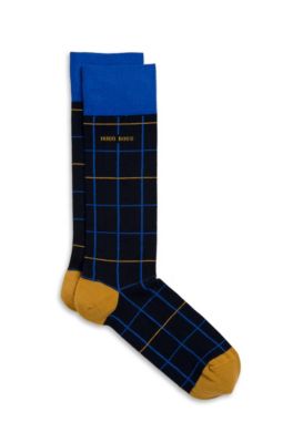 'RS Design US' | Stretch-Cotton Patterned Socks